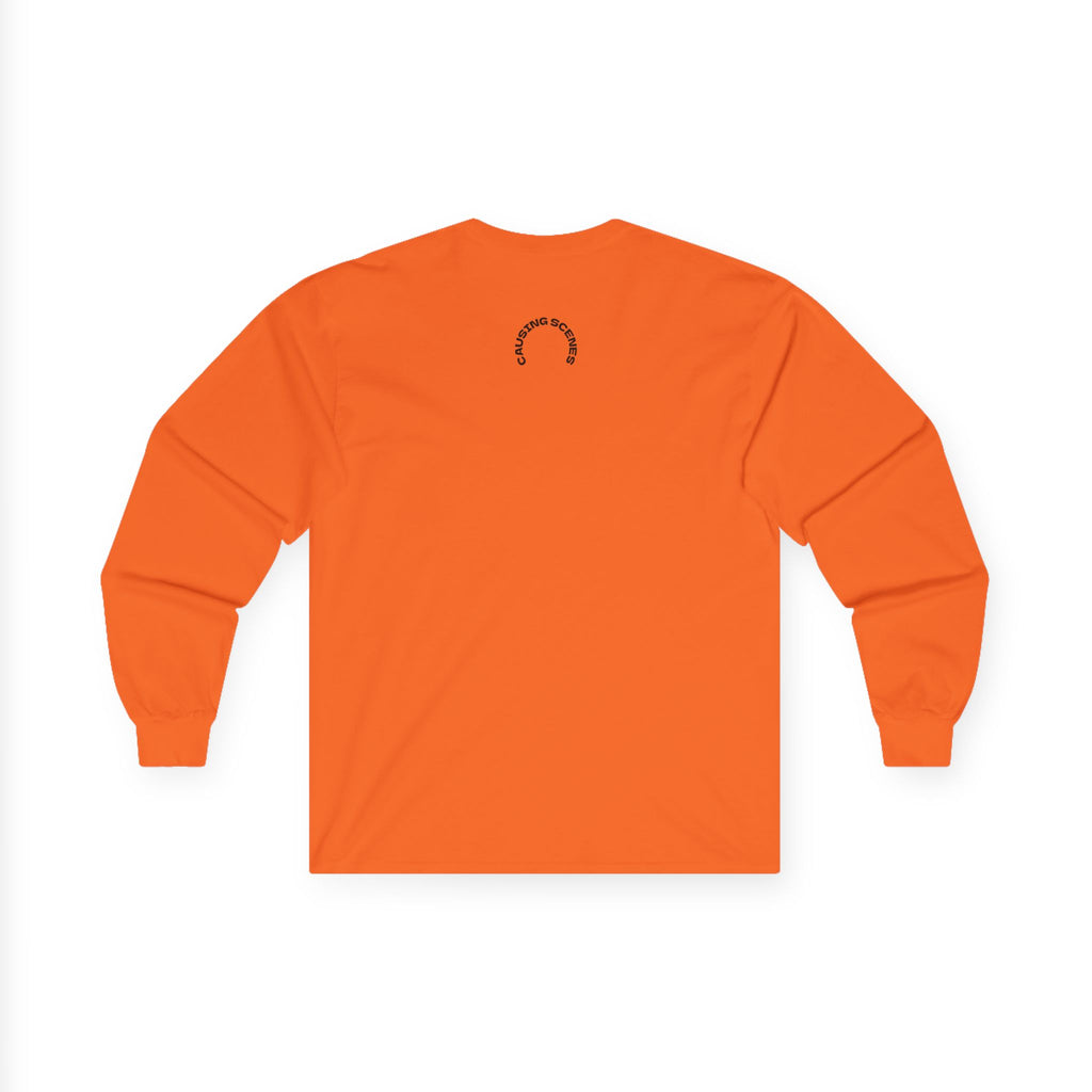 "Traffic Cone Bra" Long Sleeve Tee