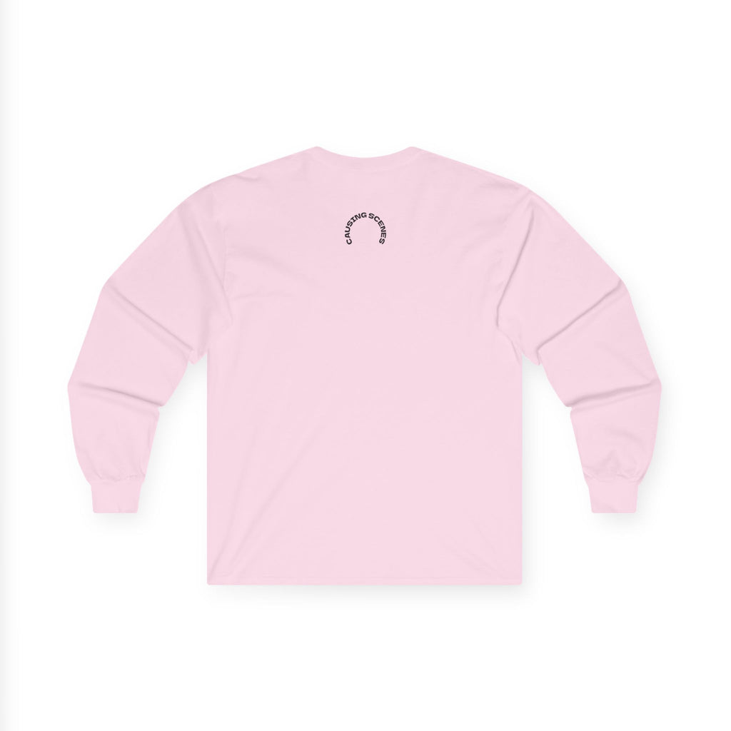 "Traffic Cone Bra" Long Sleeve Tee