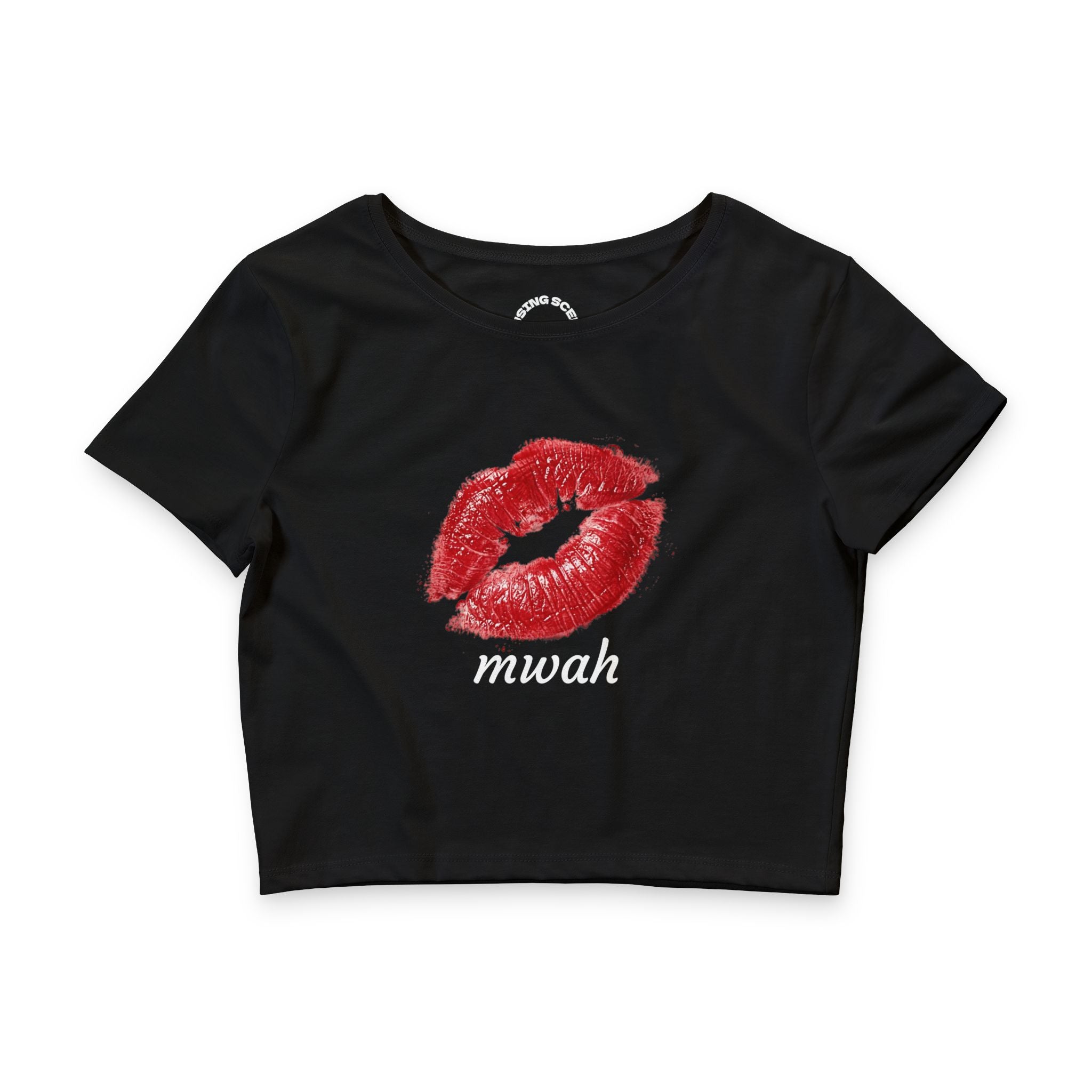 Kiss "mwah" Baby Tee