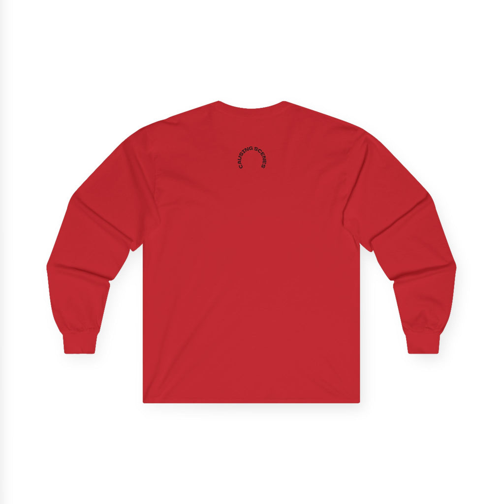 "Traffic Cone Bra" Long Sleeve Tee